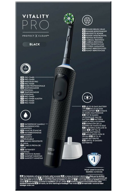 Электрическая зубная щетка Oral-B Vitality Pro D103.413.3 (черный) 5