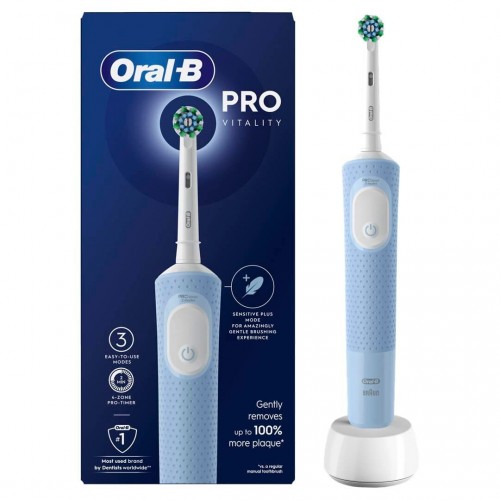 Электрическая зубная щетка Oral-B Vitality Pro D103.413.3 (голубой) 5