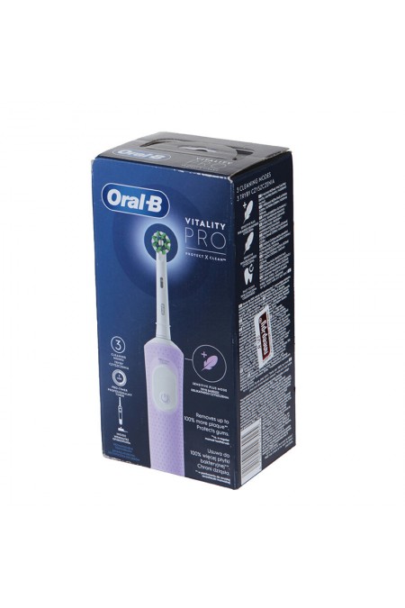 Электрическая зубная щетка Oral-B Vitality Pro D103.413.3 (сиреневый) 
