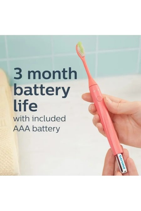 Электрическая зубная щетка Philips Sonicare One (HY1100/01) (красный) 3