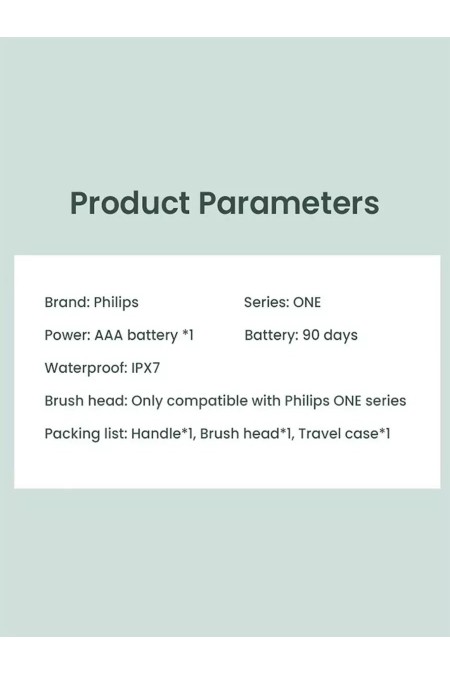 Электрическая зубная щетка Philips Sonicare One (HY1100/01) (красный) 4