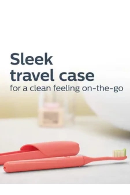 Электрическая зубная щетка Philips Sonicare One (HY1100/01) (красный) 7