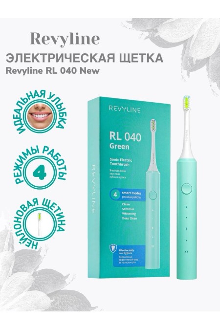 Электрическая зубная щетка Revyline RL 040 (зеленый) 