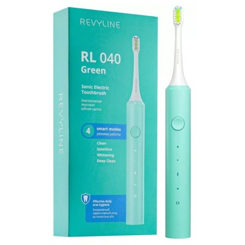 Электрическая зубная щетка Revyline RL 040 2022 (зеленый) 