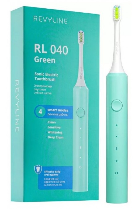Электрическая зубная щетка Revyline RL 040 (зеленый) 4