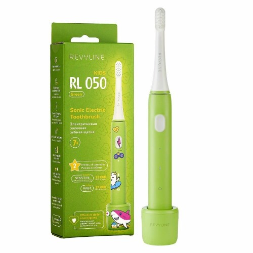 Электрическая зубная щетка Revyline RL 050 Kids (зеленый) 1