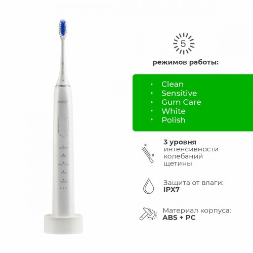 Электрическая зубная щетка Revyline RL 060 (голубой) 7