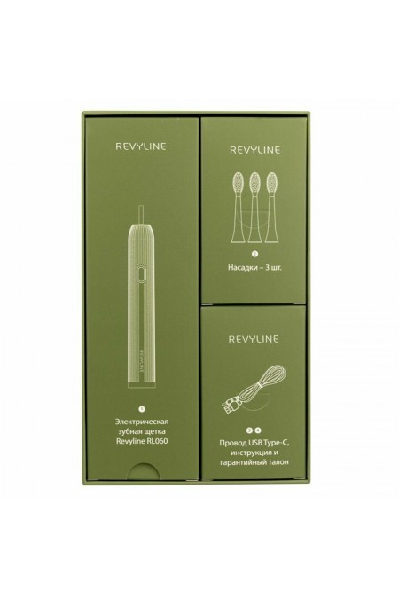 Электрическая зубная щетка Revyline RL 060 (зеленый) 7
