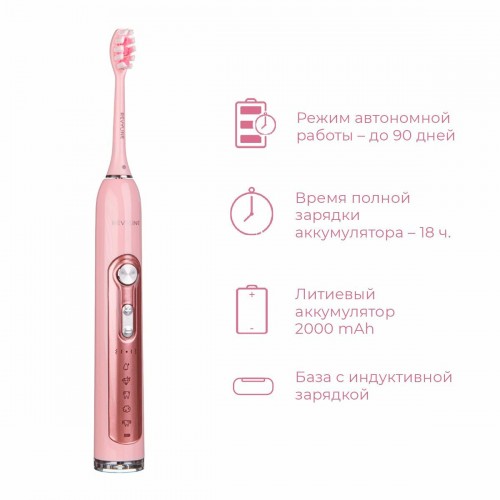 Электрическая зубная щетка Revyline RL 070 (белый) 3