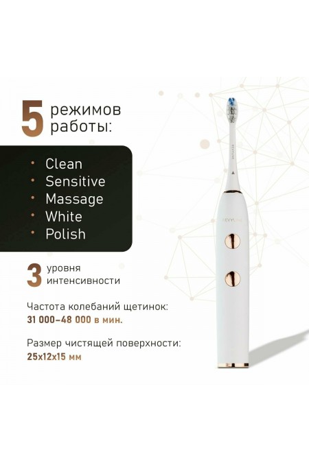Электрическая зубная щетка Revyline RL 085 (белый) 1