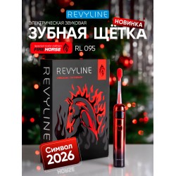 Электрическая зубная щетка Revyline RL 095 (красный/черный)