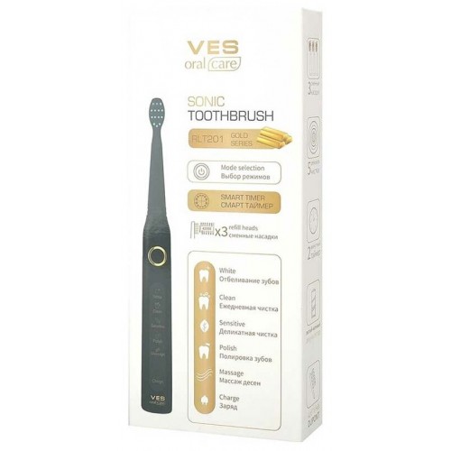 Электрическая зубная щетка VES electric RLT201 (черный) 3