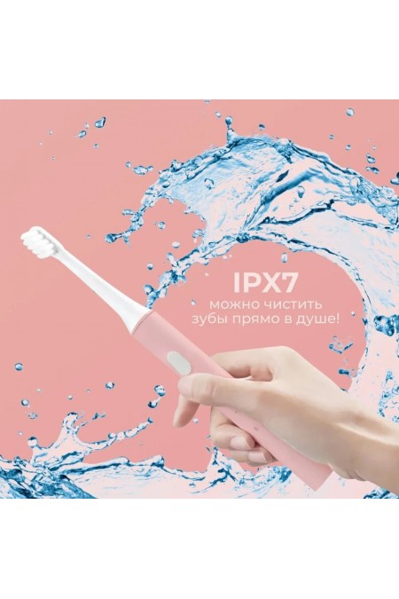 Электрическая зубная щетка Xiaomi Beheart W100 (розовый) 4