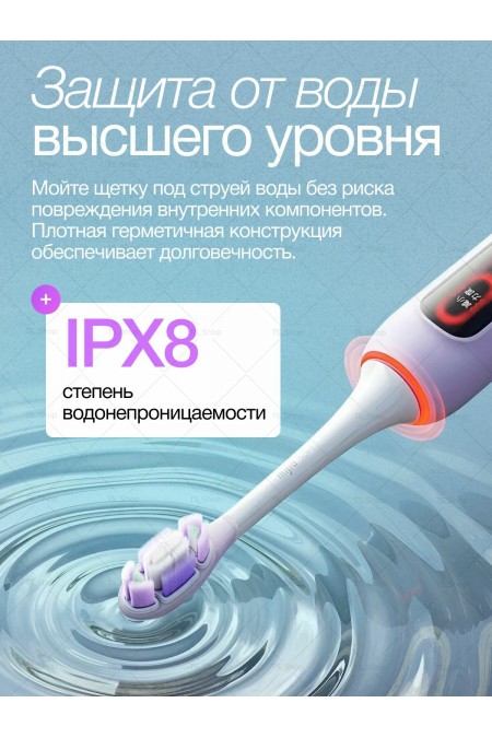 Электрическая зубная щетка Xiaomi Mijia Sonic Electric Toothbrush Pro (MES610) (белый) 4