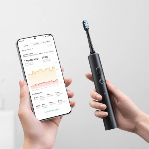 Электрическая зубная щетка Xiaomi Smart Electric Toothbrush T501 (BHR7792GL) (темно-серый) 8