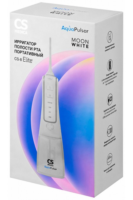 Ирригатор CS Medica AquaPulsar CS-8 Elite (белый) 9