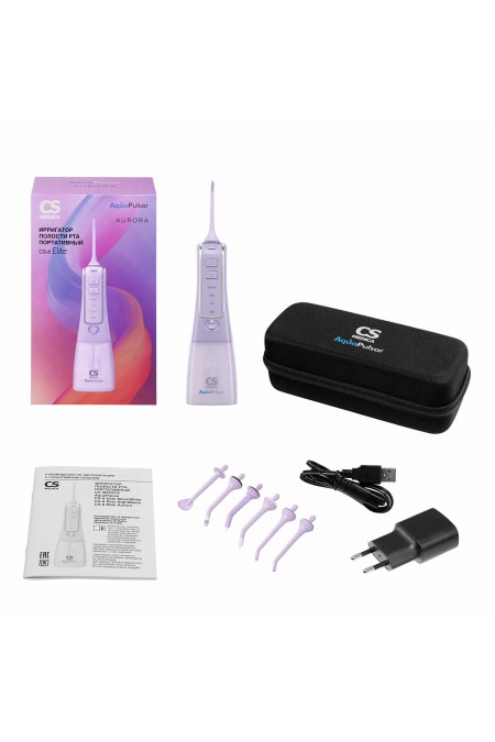Ирригатор CS Medica AquaPulsar CS-8 Elite (лиловый) 2