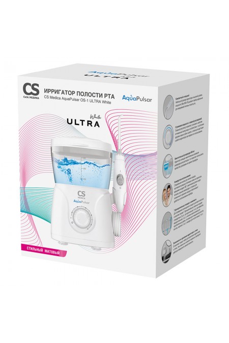Ирригатор CS Medica AquaPulsar OS-1 ULTRA (белый) 8