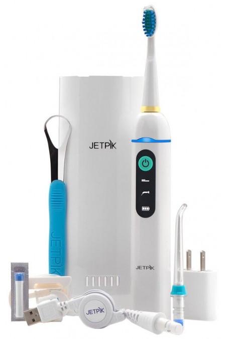 Ирригатор Jetpik JP210 Solo (белый/синий) 5