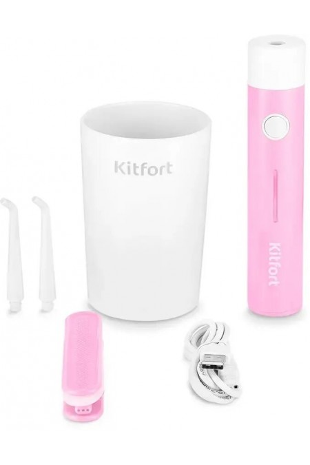 Ирригатор Kitfort КТ-2957-1 (белый/розовый) 7