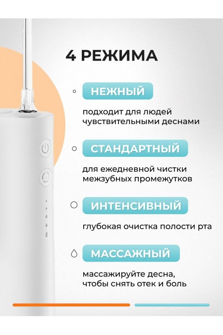 Ирригатор Xiaomi Mijia Electric Tooth F300/MEO703 (белый) 1