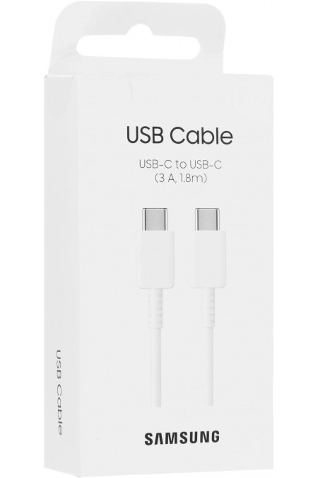 Кабель Samsung EP-DX310JWRGRU Type C-Type C 1.8 м (белый) 4