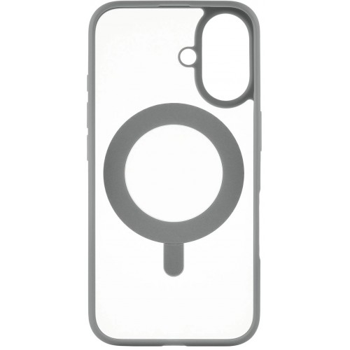 Чехол uBear для Apple iPhone 16 Clip 360 with MagSafe (CS438GR61RG-I24M) (серый) 