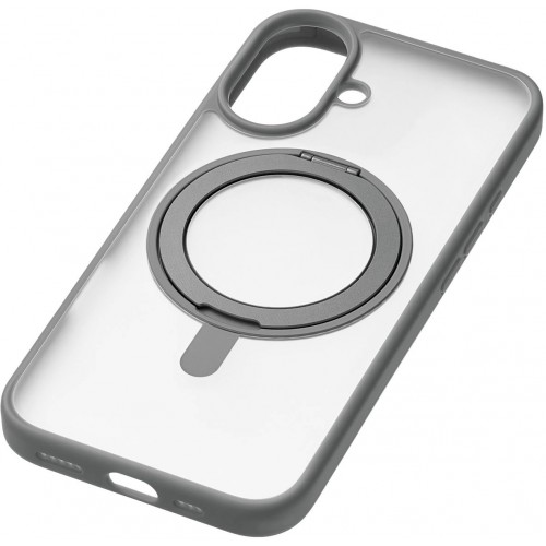 Чехол uBear для Apple iPhone 16 Clip 360 with MagSafe (CS438GR61RG-I24M) (серый) 2