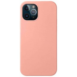 Чехол DEPPA для Apple iPhone 12/12 Pro Liquid Silicone (87712) (розовый)