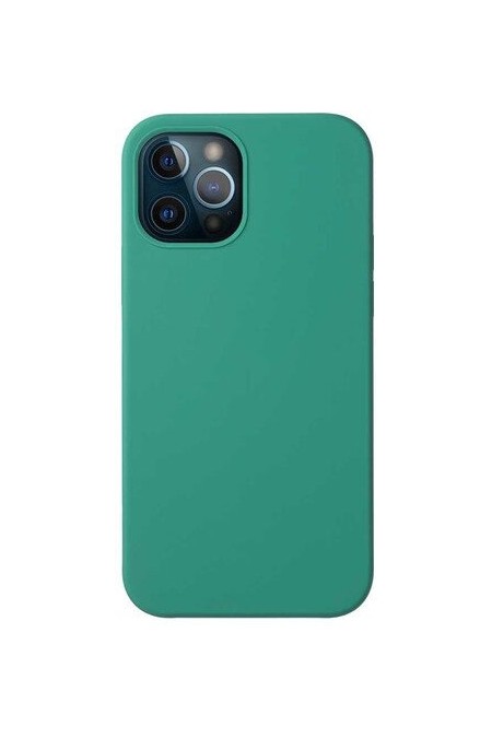 Чехол DEPPA для Apple iPhone 12/12 Pro Liquid Silicone (87720) (зеленый) 