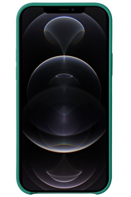 Чехол DEPPA для Apple iPhone 12/12 Pro Liquid Silicone (87720) (зеленый) 4
