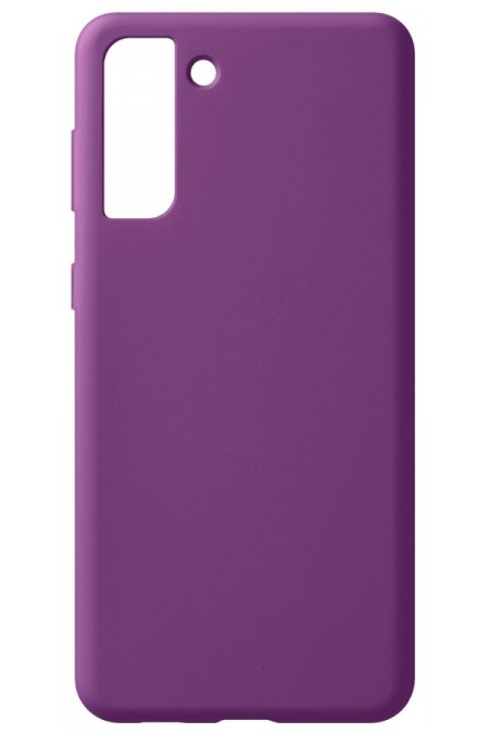 Чехол DEPPA для Samsung Galaxy S21+ Liquid Silicone Pro (870024) (фиолетовый) 1