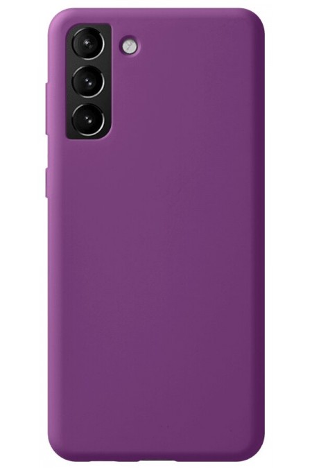 Чехол DEPPA для Samsung Galaxy S21+ Liquid Silicone Pro (870024) (фиолетовый) 