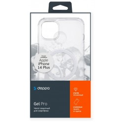 Чехол Deppa 88334 Gel Pro Magsafe для Apple IPhone 14 Plus (прозрачный)