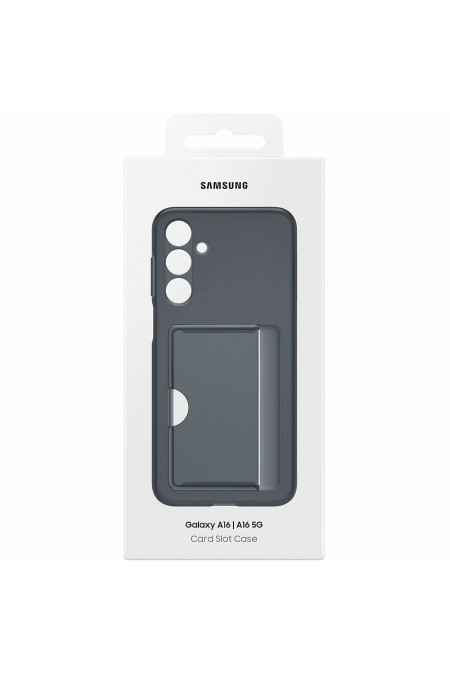 Чехол Samsung для Samsung Galaxy A16 Card Slot Case A16 (EF-OA166TBEGRU) (черный) 5
