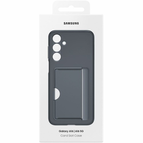 Чехол Samsung для Samsung Galaxy A16 Card Slot Case A16 (EF-OA166TBEGRU) (черный) 5