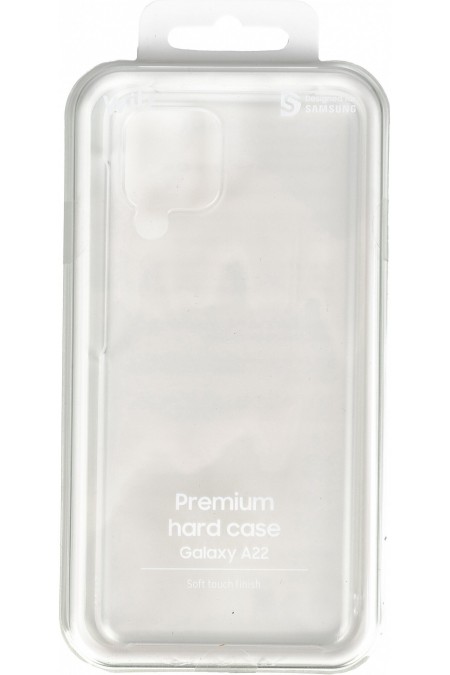 Чехол Samsung для Samsung Galaxy A22 Wits Premium Hard Case (GP-FPA225WSATR) (прозрачный) 4