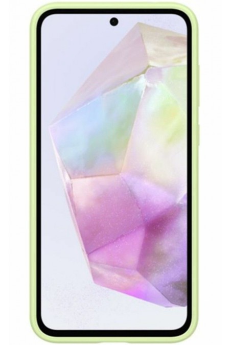 Чехол Samsung для Samsung Galaxy A35 Card Slot Case A35 (EF-OA356TMEGRU) (лайм) 2