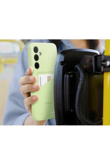 Чехол Samsung для Samsung Galaxy A35 Card Slot Case A35 (EF-OA356TMEGRU) (лайм) 6
