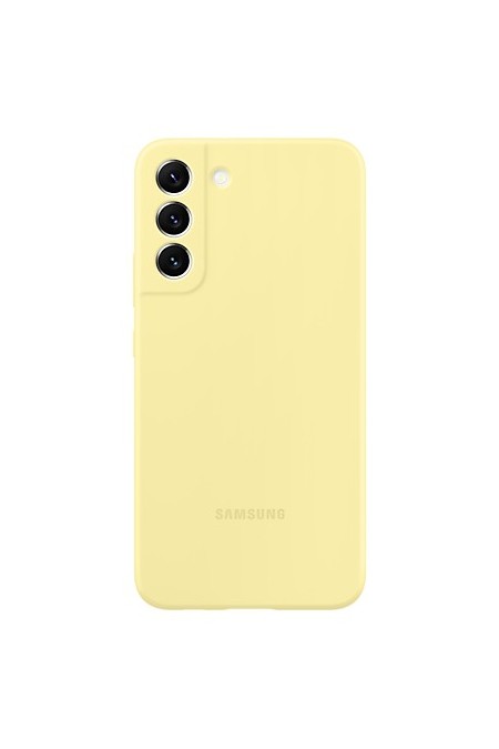 Чехол Samsung для Samsung Galaxy S22+ Silicone Cover (EF-PS906TYEGRU) (желтый) 