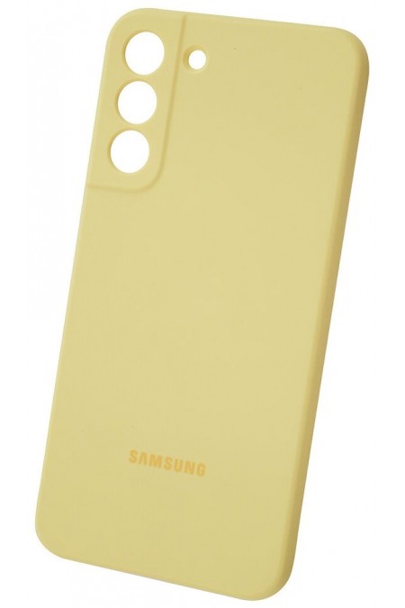 Чехол Samsung для Samsung Galaxy S22+ Silicone Cover (EF-PS906TYEGRU) (желтый) 1