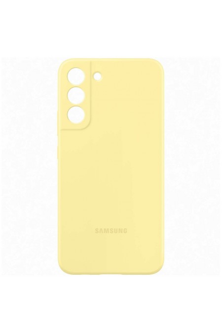 Чехол Samsung для Samsung Galaxy S22+ Silicone Cover (EF-PS906TYEGRU) (желтый) 4