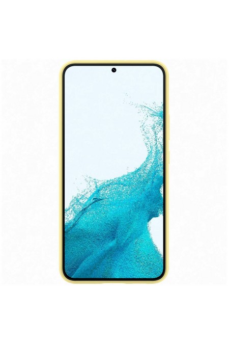 Чехол Samsung для Samsung Galaxy S22+ Silicone Cover (EF-PS906TYEGRU) (желтый) 5