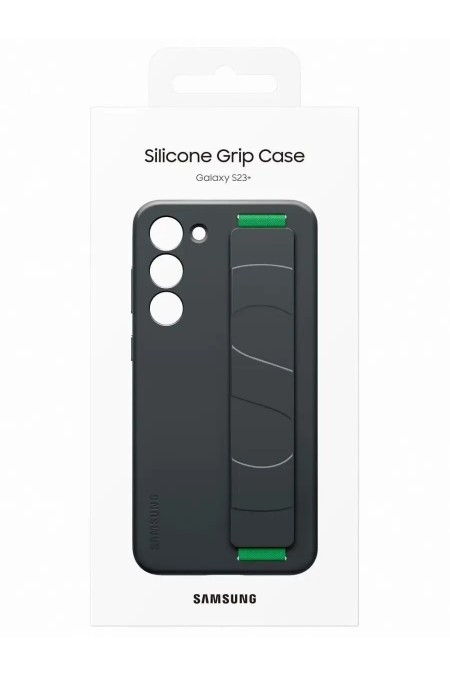 Чехол Samsung для Samsung Galaxy S23+ Silicone Grip Case (EF-GS916TBEGRU) (черный) 6