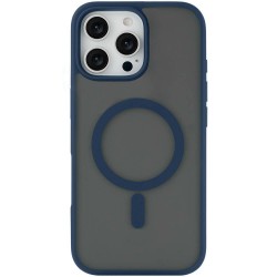Чехол uBear Cloud Mag Case Magsafe для Apple IPhone 16 Pro (CS432DB63PMT-I24M) (синий)