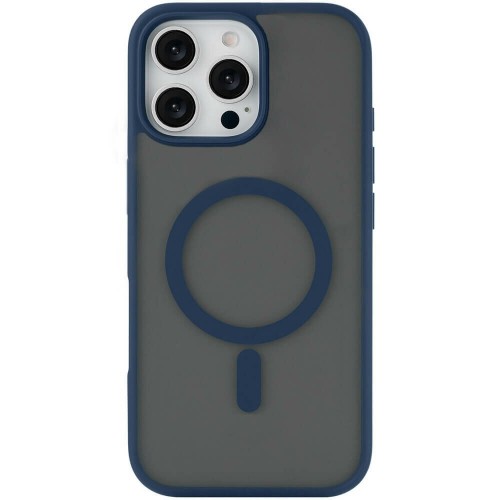 Чехол uBear Cloud Mag Case Magsafe для Apple IPhone 16 Pro (CS432DB63PMT-I24M) (синий) 