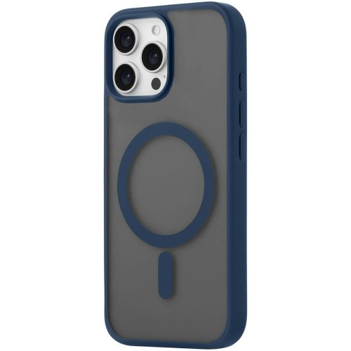Чехол uBear Cloud Mag Case Magsafe для Apple IPhone 16 Pro (CS432DB63PMT-I24M) (синий) 1