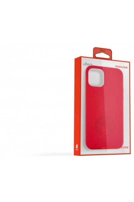 Чехол uBear для Apple iPhone 12/12 Pro Touch Case (CS62RR61TH-I20) (красный) 7