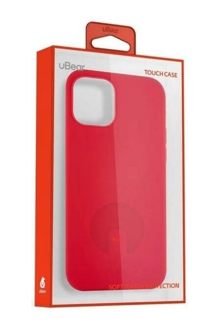 Чехол uBear для Apple iPhone 12/12 Pro Touch Case (CS62RR61TH-I20) (красный) 8