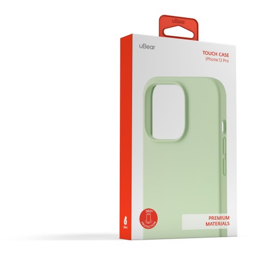 Чехол uBear для Apple iPhone 13 Pro Touch Case (CS105LG61PTH-I21) (светло-зеленый) 4